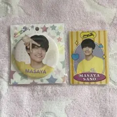 佐野晶哉　缶バッジプロフィールカードセット