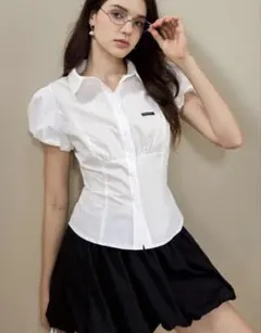 shein ブラウス　ダンス　衣装　Mサイズ　半袖