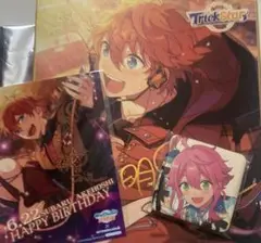 fine アルバム　特典　スクエア缶バッジ　姫宮桃李　 色紙　明星スバル