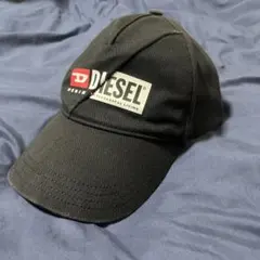 【レア物】 diesel ディーゼル ベースボール キャップ スナップバック 黒のサムネイル