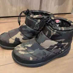 THE NORTH FACE カモフラージュ スノーブーツ ヌプシ 25.0cm