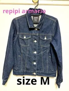 美品　REPIPI デニムジャケット Mサイズ