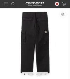 カーハート ワークパンツ US購入(38×28)黒 181218 - メルカリ