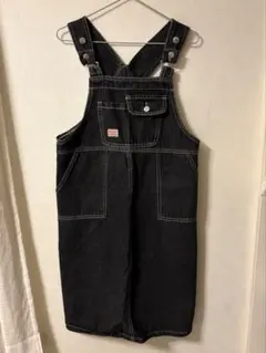 黒デニムサロペット