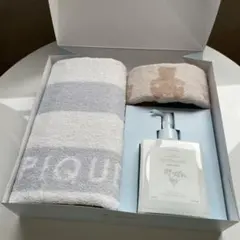 ジェラート ピケ ベア柄タオル＆ハンドソープセット