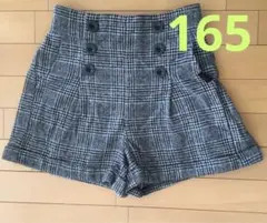 ピンクラテ　　チェック柄ショートパンツ Mサイズ　165