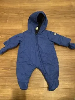 Petit Bateau プチバトー　ジャンプスーツ　青　6ヶ月