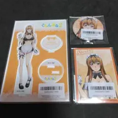 FAMくじ　ぐらんぶる　古手川奈々華　アクリルスタンド　缶バッジ　トレカ　カード