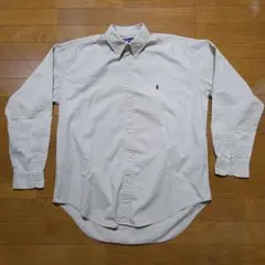 Ralph Lauren BLAIRE 長袖シャツ ベージュ Lのサムネイル