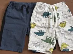 美品 キッズ ボトムス 半ズボン パンツ 2枚セット 110cm
