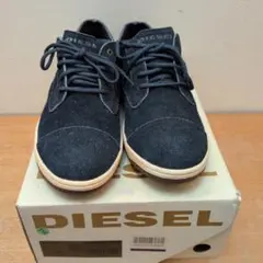 DIESEL ネイビー カジュアルシューズ