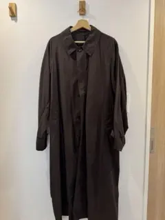 steven alan ステンカラーコート ダークブラウン