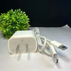 【Apple純正】Apple 20W USB-C充電器と編み込み式ケーブル