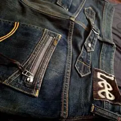 USED⭐Lee Denim Half pants ⭐デニムハーフパンツのサムネイル