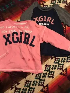 X-girl トレーナー&チュニックセット エックスガール