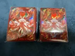 【匿名配送】遊戯王OCG 倶利伽羅天童　スリーブ　未開封100枚×2