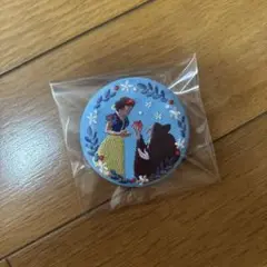 白雪姫 刺繍缶バッジ