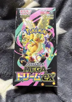 MEGAドリームex 1BOX　シュリンク無し　ペリペリ有り