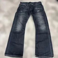 PUMAとエビスコラボデニム W34 L32 ダークブルー