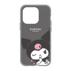 KUROMI スマホケース グレー ソフトケース iPhone13 14