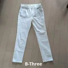 ビースリー B-Three デニムパンツ 770431 ストレッチ ホワイト32のサムネイル