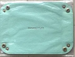 TAKANOYURI 액세서리 케이스, 가죽 스타일 트레이, 민트 그린