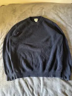 ネイビー ニット