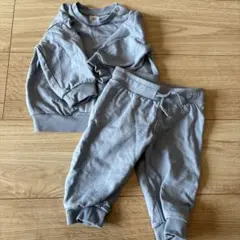 H&M スウェット トレーナーセットアップ70