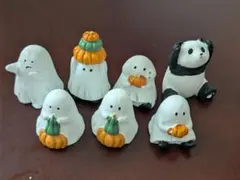 Kitchen＆Kitchen ハロウィン フィギュア 、パンダ 7体セット