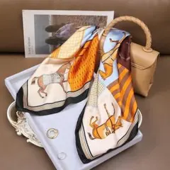 【売れ筋】シルク　大判　スカーフ　ストール　バンダナ　フォーマル　スクエア