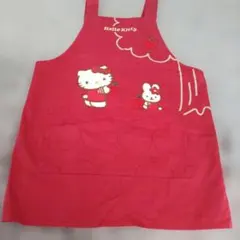 ハローキティー エプロン 美品