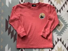 XLARGEKIDS 長袖カットソー ロンT 120㎝ バクプリ ロゴ