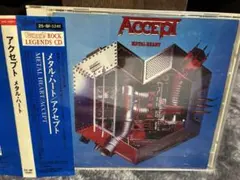 帯あり　アクセプト　メタル・ハート