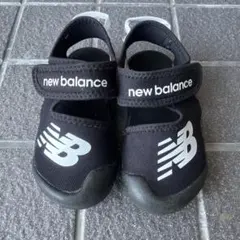 New Balance CRUISER V1 キッズサンダル 黒 16cm