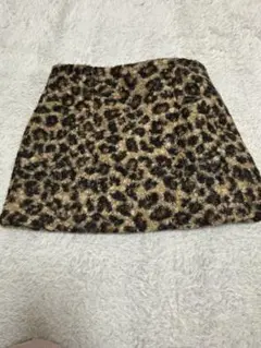 ヒョウ柄 ミニスカート Sサイズ