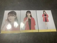 乃木坂46生写真 筒井あやめサマージャケット3種コンプ