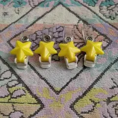 キッズクリップ星型　名札留め　ハンカチ入れ留め