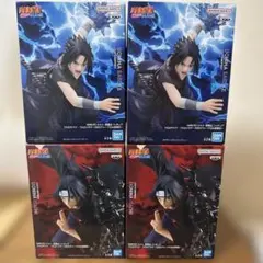NARUTO うちはイタチ&サスケ GIGO限定 フィギュア 4体セット
