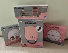 カービィカフェ　一番くじ　 B賞　C賞　D賞　ワッフルメーカー　4点セット