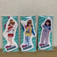 リカちゃんくじ セーラーズ ダイカットキーチェーン 3個セット