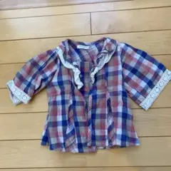 Biquette Club チェック柄シャツ 95