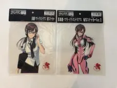 エヴァンゲリオン 新劇場版 真希波 マリ イラストリアス 転写ステッカー　値下げ