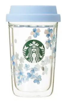 【新品未使用】スタバ SAKURA2026 ダブルウォール耐熱グラスカップ