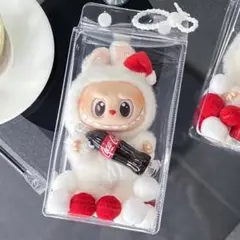 LABUBU ラブブ ケース 立ち姿 座り 保護ケース コカ・コーラぬいぐるみ