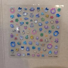 たまごっち ネイルシールコレクション　デザインE