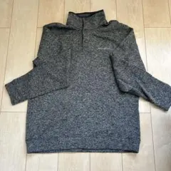 Eddie Bauer ハーフボタンフリース グレー