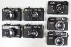 レンジファインダーカメラ 7台 Canon MINOLTA YASHICA レンジファインダーカメラ 7台 Canon MINOLTA YASHICA - メルカリ