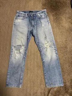 UNIQLO ダメージ加工デニム