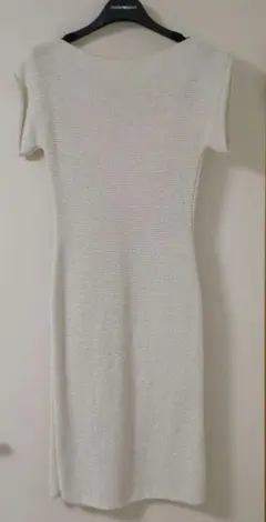 Emporio Armani ラメニットワンピース/ドレープのサムネイル