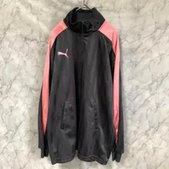 10487 希少 プーマ トラックジャケット ピンク ジャージ上 Y2K 古着